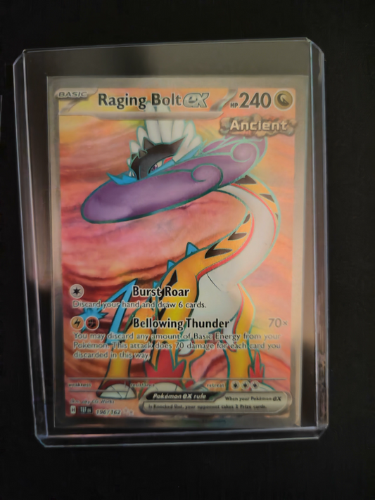 Raging Bolt Ex #196 Pokemon Temporal Forces