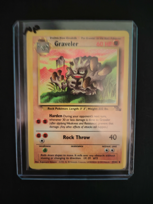 Graveler #37 Pokemon Fossil