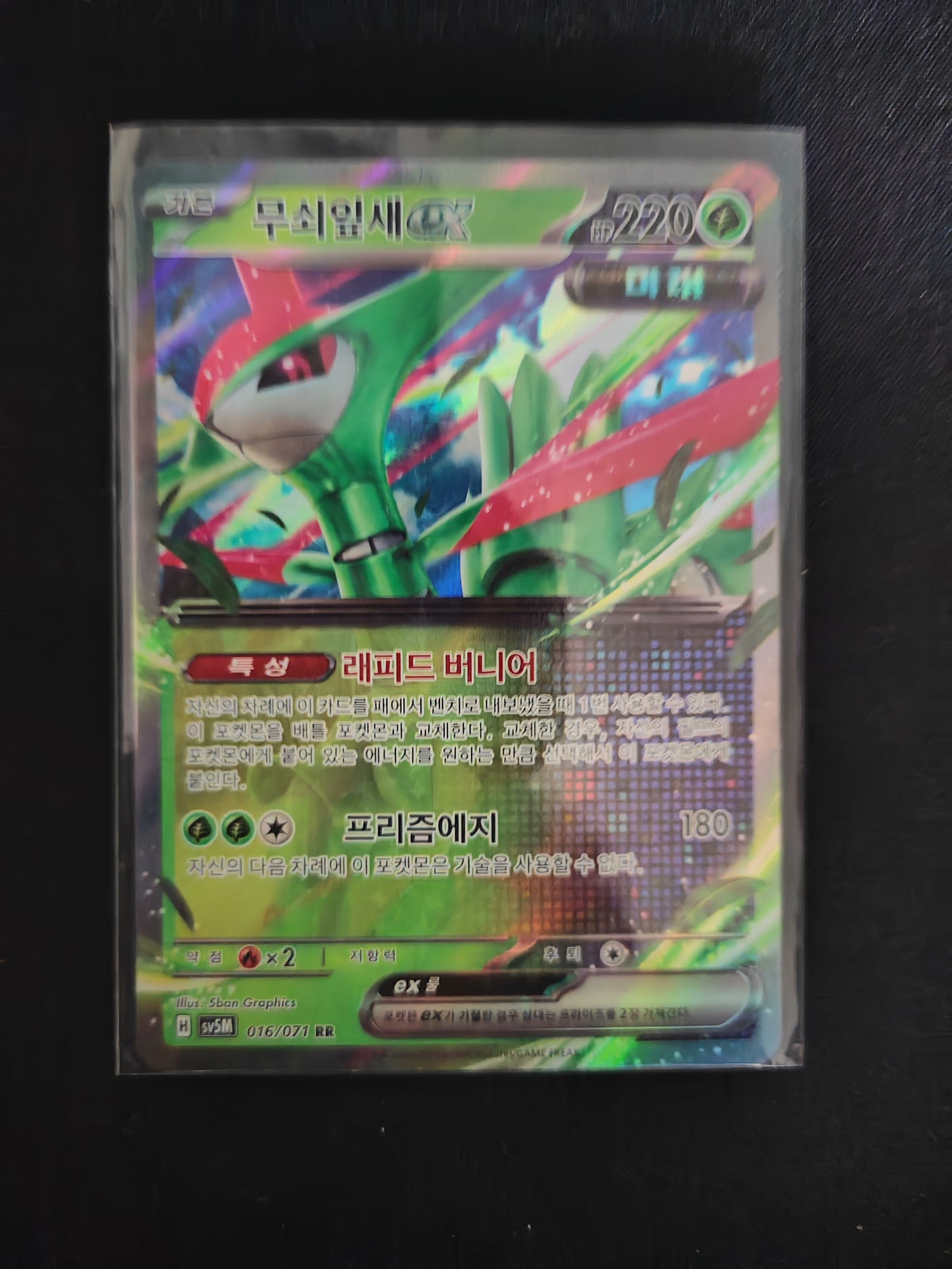 Iron Leaves Ex #16 Pokemon Japanese Cyber Judge