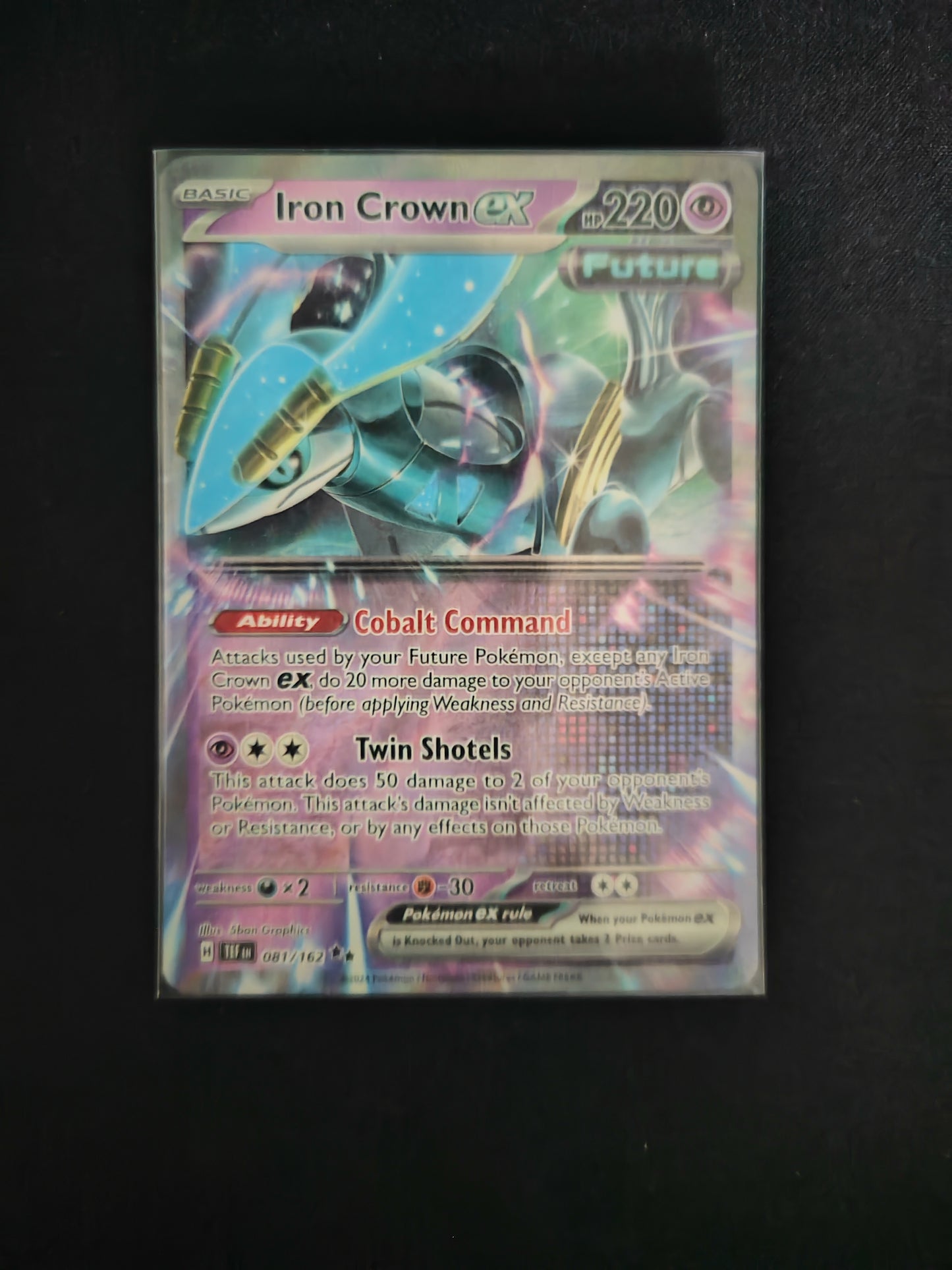 Iron Crown Ex #81 Pokemon Temporal Forces