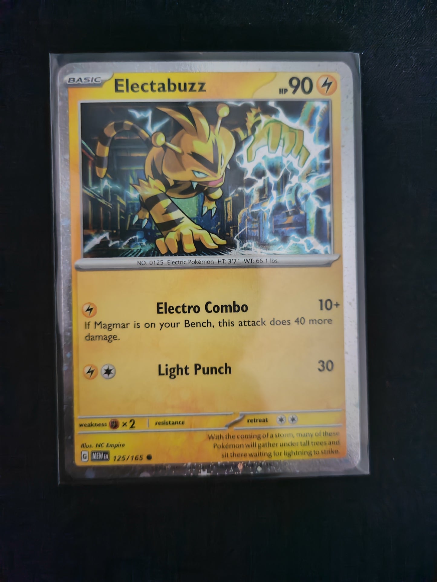 Electabuzz #125 Pokemon Scarlet & Violet 151