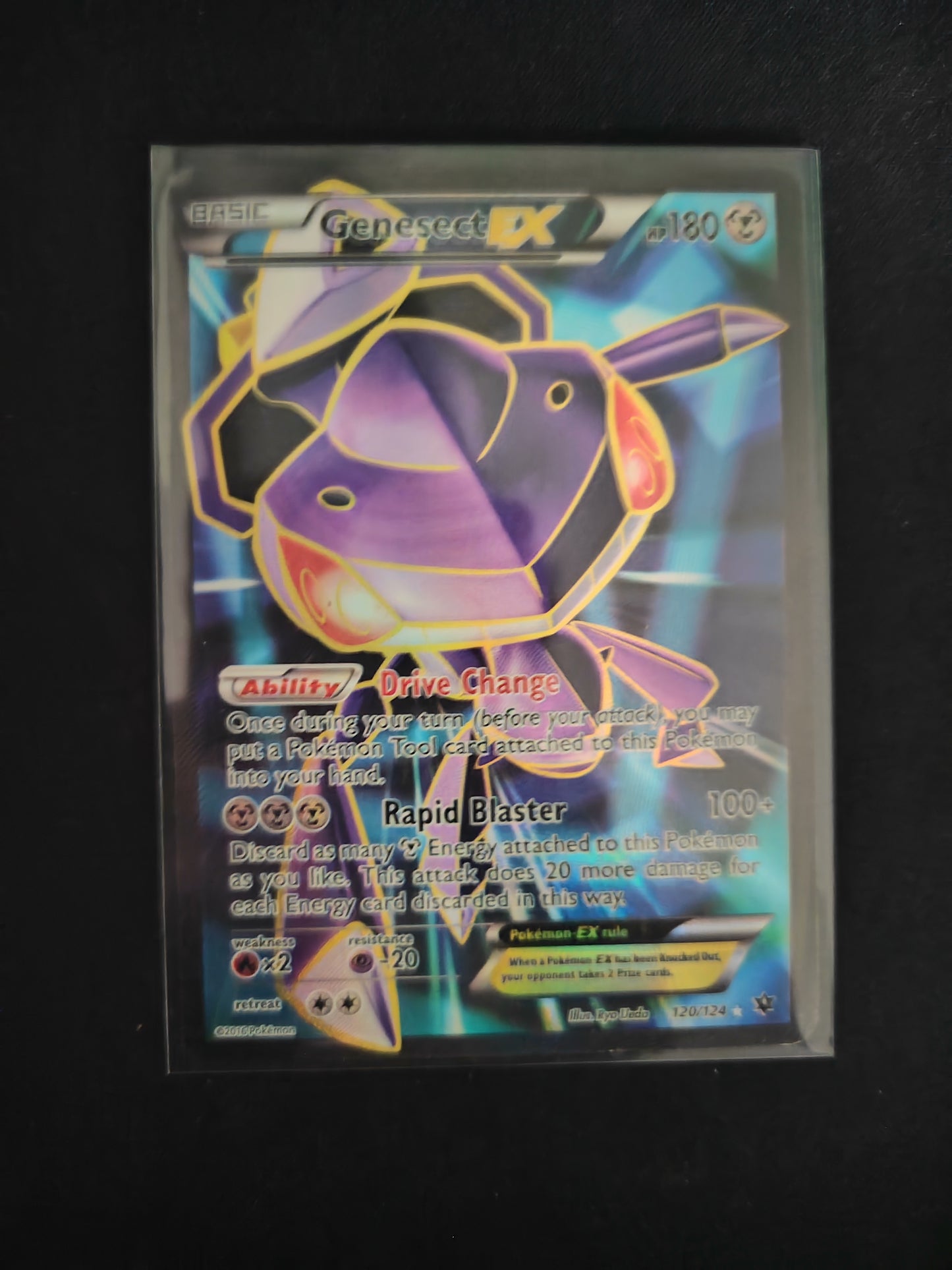 Genesect EX #120 Pokemon Fates Collide