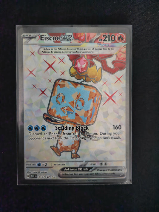 Eiscue Ex #210 Pokemon Obsidian Flames