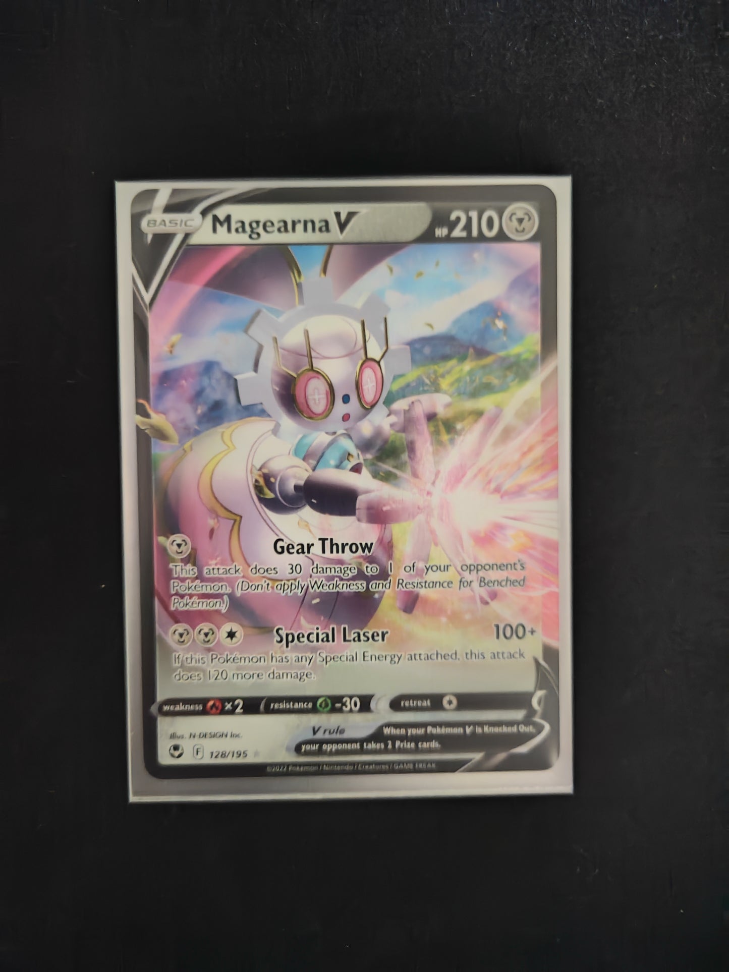 Magearna V #128 Pokemon Silver Tempest