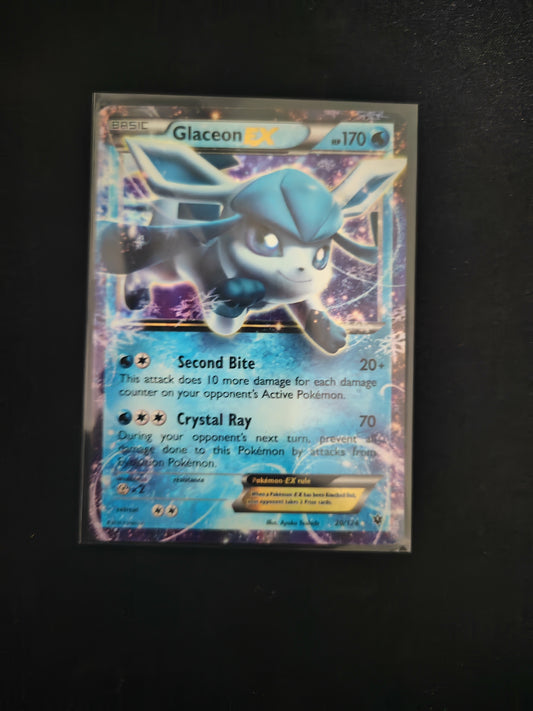 Glaceon EX #20 Pokemon Fates Collide