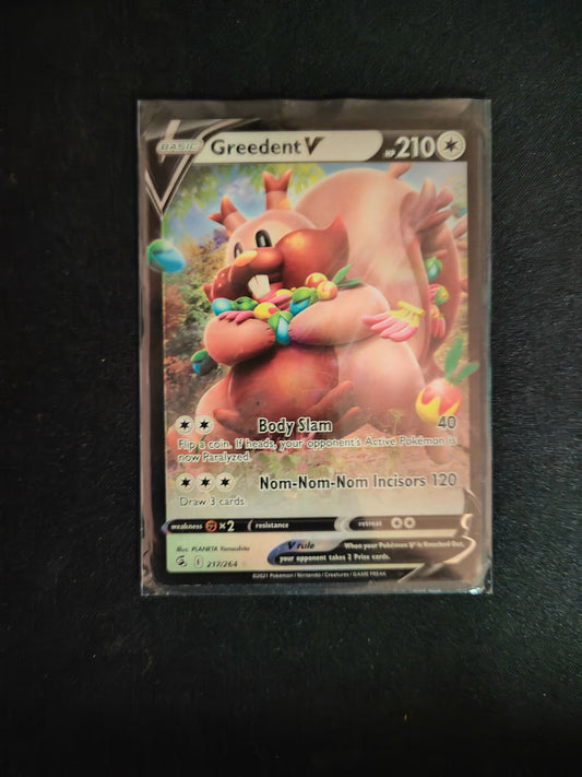 Greedent V #217 Pokemon Fusion Strike