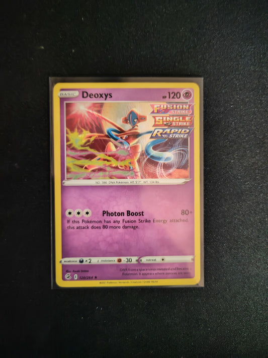 Deoxys [Holo] #120 Pokemon Fusion Strike