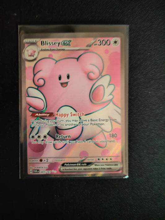 Blissey Ex #201 Pokemon Twilight Masquerade