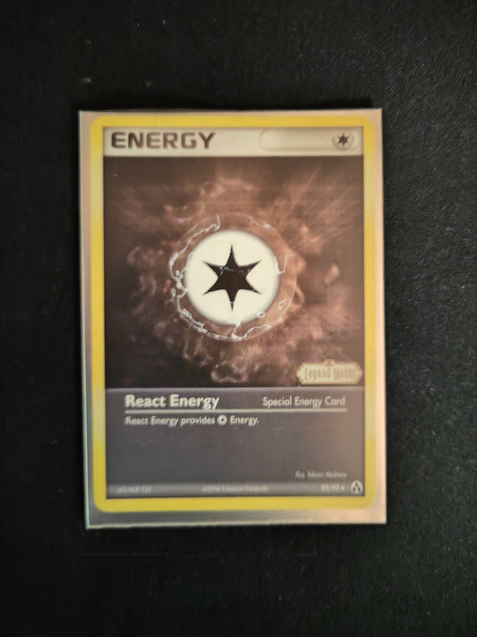 React Energy [Reverse Holo] #82 Pokemon Legend Maker